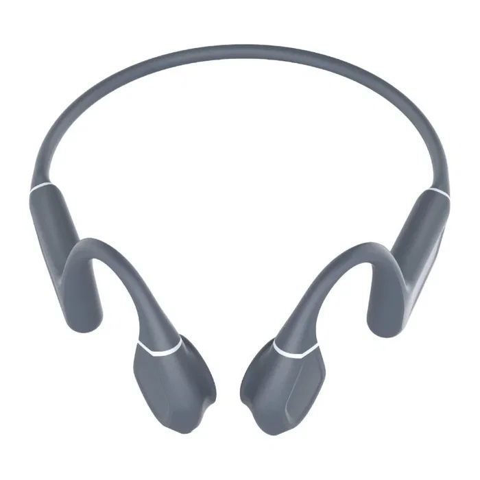 Leotec Auriculares Inalámbricos Deportivos de Conducción Ósea Osea Kuri con Micrófono Bluetooth Grises